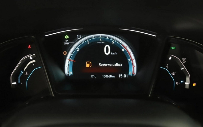 Honda Civic cena 64600 przebieg: 100647, rok produkcji 2017 z Gryfice małe 352